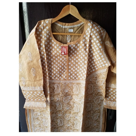 Cotton Chikankari Kurta (Authentic from Lucknow) Brand New